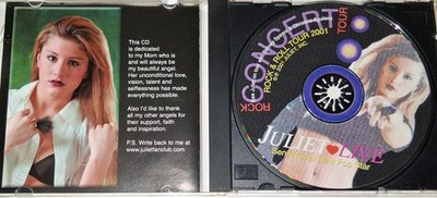 Rare 2001 Juliet Live The New Princess of Pop USA Tour CD Cosmetics Excellent