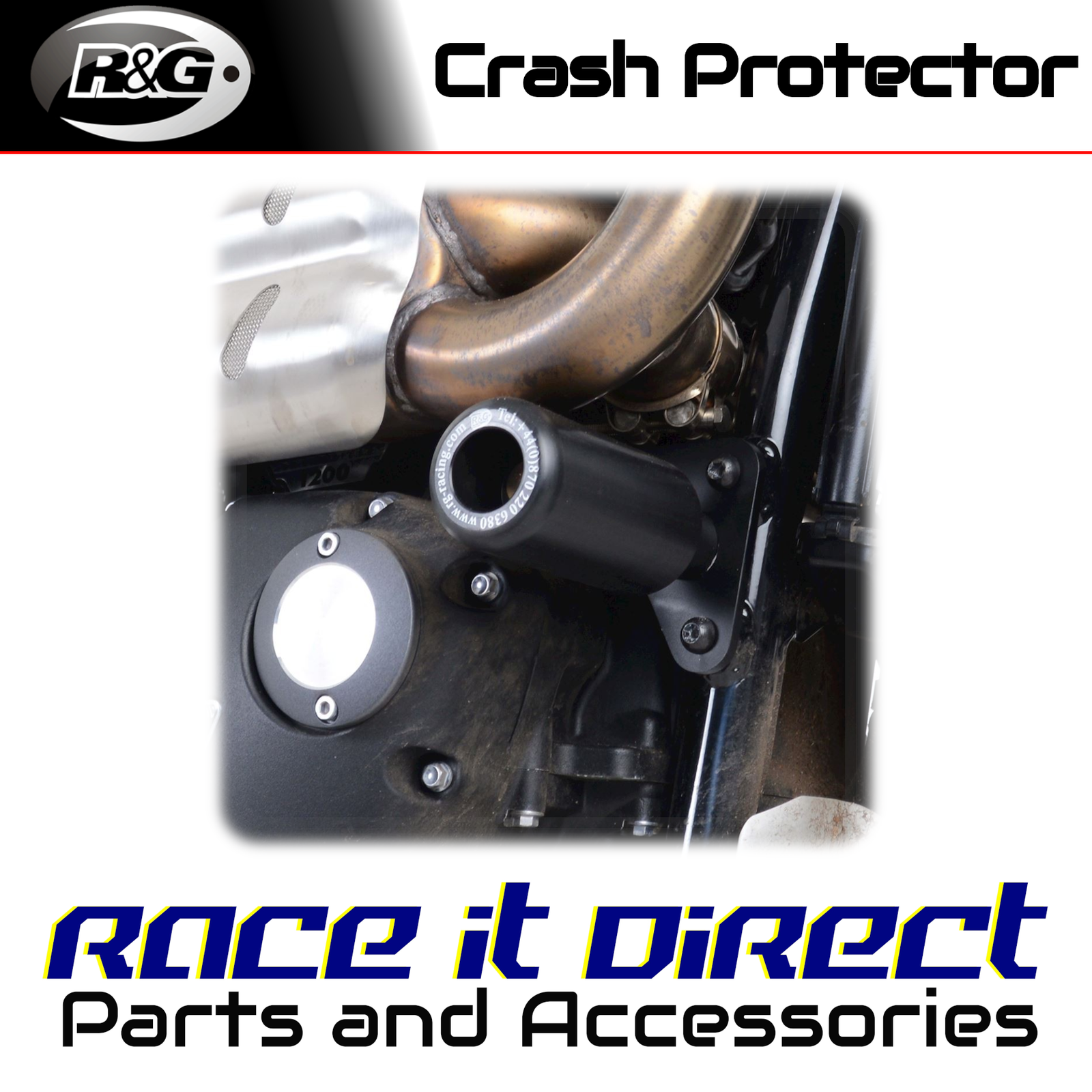 Crash Protectors for Triumph Scrambler 1200 XC 2019-2020 R&G