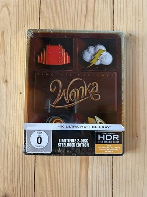 WONKA / limitiertes 4K UHD Blu-Ray Steelbook aus Sammlung Sealed, NEU OVP