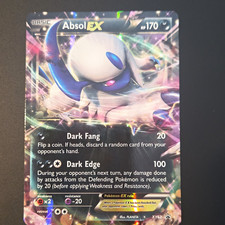 The Pokémon Company Pokémon TCG Absol EX XY62 XY Promo Holo Basic 170 HP ENG on eBay