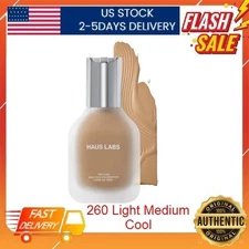 HAUS LABS BY LADY GAGA Triclone Skin Tech Medium Coverage Foundation 260 Light