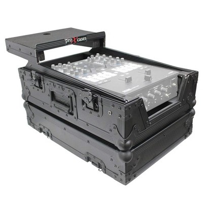 ProX XS-RANE72LTBL 11'' Rane Seventy-Two 72 DJ Mixer Flight Case + Laptop Shelf