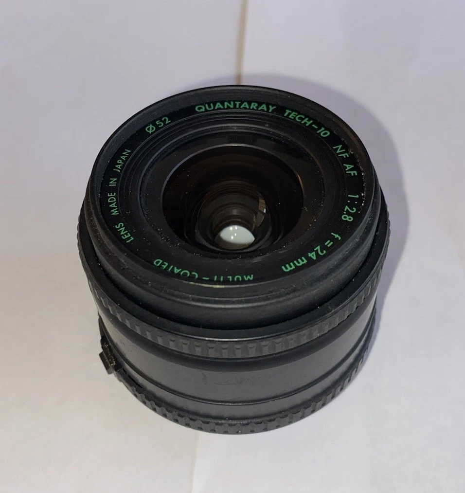 値下げ■希少■ QUANTARAY for CANON AF 24mm f2.8 Quantaray f/2.8 Camera Lenses for sale | eBay