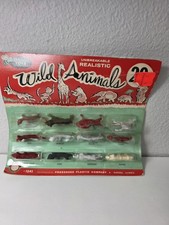 Vintage B-Line Toys Wild Animals #1241 Comple...
