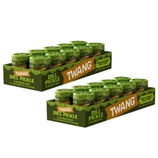 Twangerz Pickle Seasoning Salt Snack Topping, 1.15-Ounce Shaker (Pack of 20)