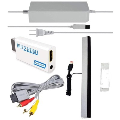 Sensor Bar & Composite AV Cable Bundle for Wii