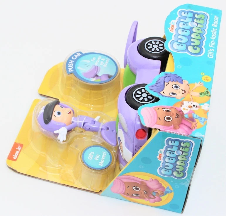 Nick Jr. Bubble Guppies Gil’s Fin-tastic Racer Push Car Juguete Nuevo 2018 Foto 2 de 3