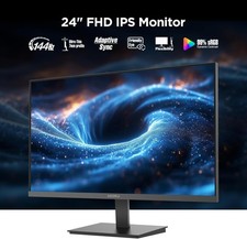 KOORUI 24 Inch Gaming Monitor 144Hz Full HD 1920 x 1080p IPS 24 144Hz FHD 4