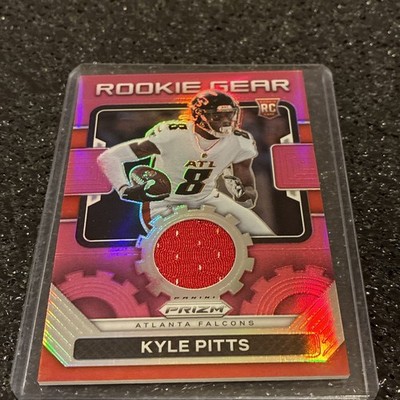2021 Panini Prizm - Rookie Gear Pink Prizm #RG-11 Kyle Pitts (MEM, RC)
