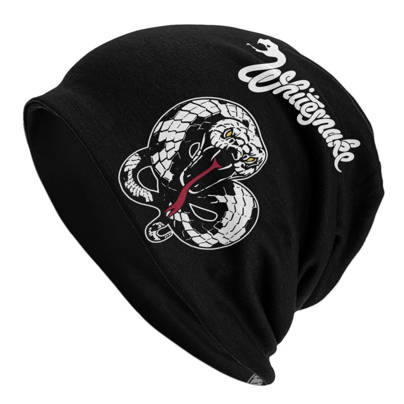WhiteSnake 1987 Beanie Baggy Fit Slouchy Ski Hat Skull Cap
