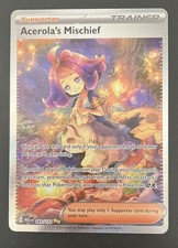 Acerolas Mischief #183/132 Pokemon Mega Evolutions Special Illustration mint.