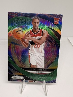 2024-25 Panini Prizm Alexandre Sarr 3 Card Lot #1 Green Prizm (RC) Plus 2