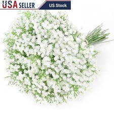 Artificial Baby's Breath Flowers 30pcs Faux Gypsophila Bouquet Wedding Decor New
