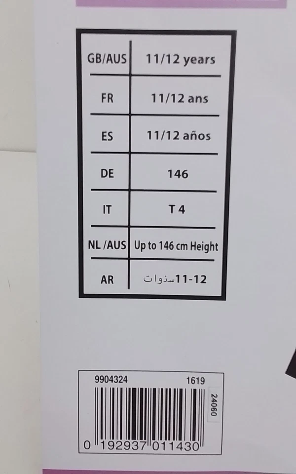 Girl's Amscan Victorian Girl Fancy Dress 11-12 Years Black White Hat Used F1 - Image 3 of 4