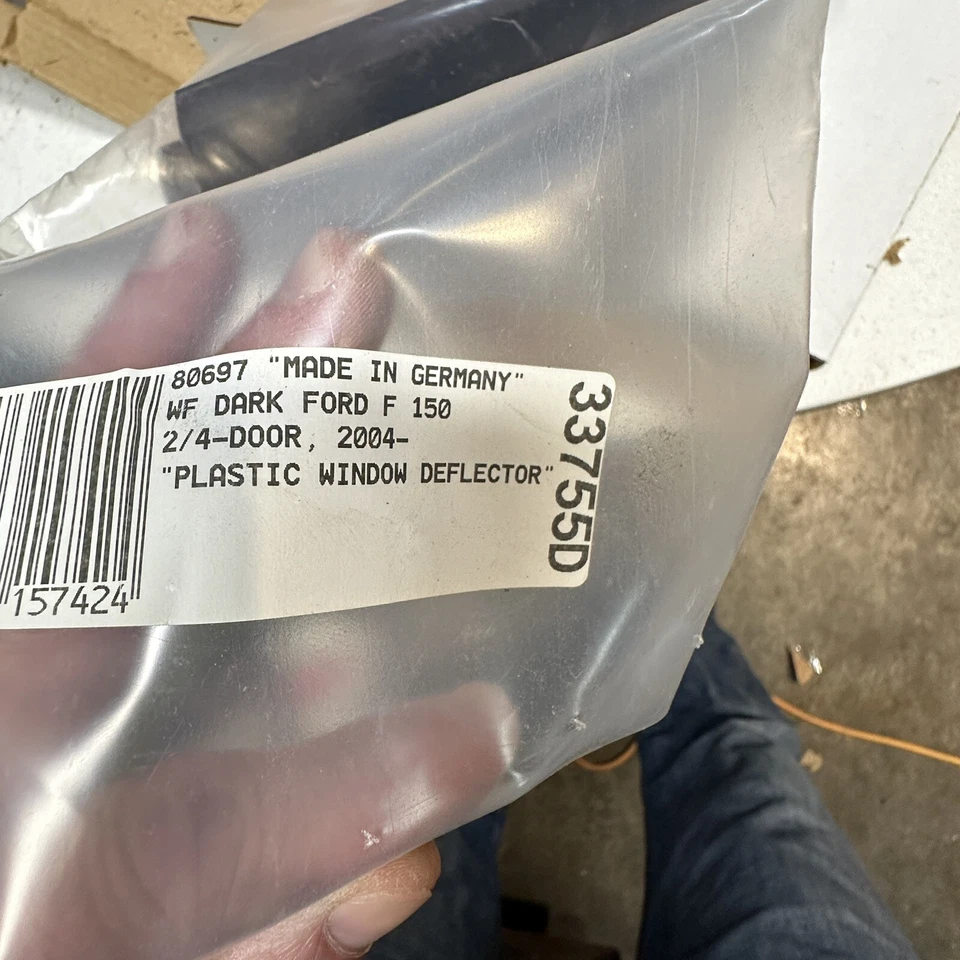 Juego completo de deflectores de ventana lateral WeatherTech para Ford F-150 04-13 cabina extendida Foto 2 de 4