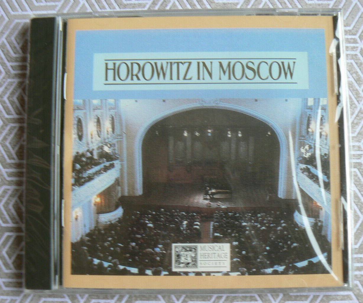 NEW S/S CD : Horowitz in Moscow, Piano 1986 Deutsche Grammophon,Musical Heritage