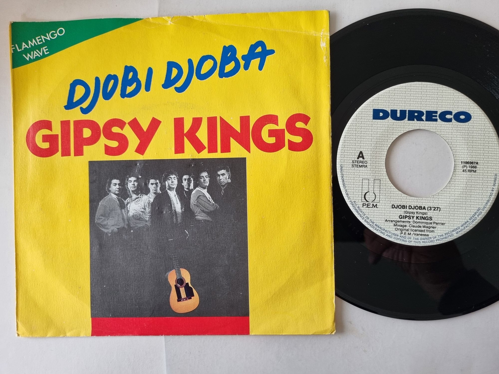 Gipsy Kings - Djobi Djoba 7'' Vinyl Holland