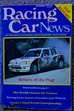 Racing Car News 1984 Dec Falcon XF Lotus 44 45 47 48 49 50 Volvo 360 GXT Austral