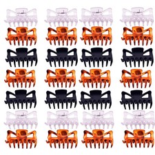 BLACK BROWN TRANSPAREN BUTTERFLY LARGE HAIR CLAW CLAMPS CLIPS GRIPS ACCESSORIES 