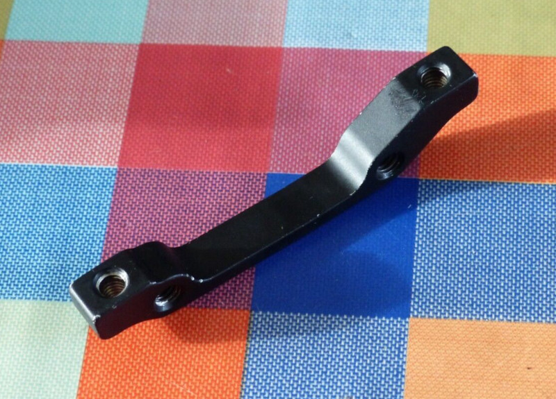 Unbranded 160mm IS post-mount disc brake adapter (10.3)