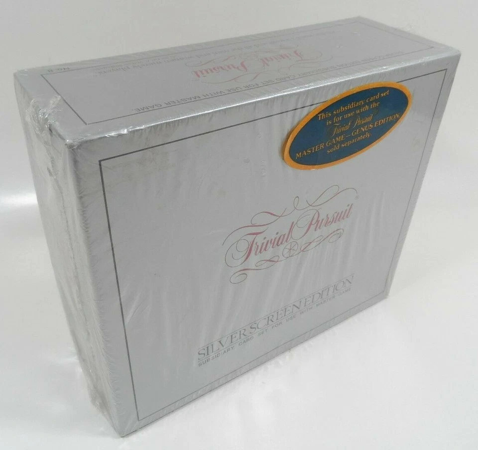NIB Trivial Pursuit Silver Screen Edition Subsidiary Card Set Factory Sealed - Image 3 of 4