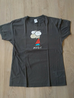 Moby Little Idiot Play 1999 Shirt Vintage Official Tour Merchandise Used rare t