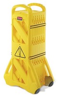 Rubbermaid Commercial Mobile Barricade System Portable Mobile Barrier Indoor Use Rubbermaid Commercial Mobile Barricade System Portable Mobile Barrier Indoor Use