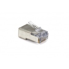 Platinum Tools 100020 EZ-RJ45 Connector for Cat 5e CAT6 Cable 50 per Pack