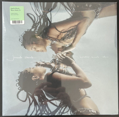 JAMILA WOODS WATER MADE US ARCTIC SWIRL VINYL LP LIMITED NEW SEALED MINT