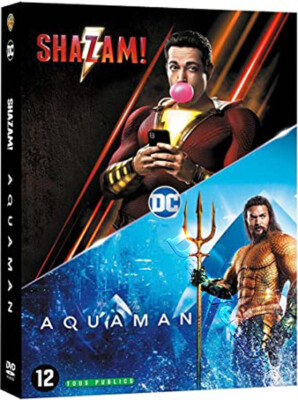 Aquaman Shazam NEW PAL Cult 2-DVD Box Set James Wan Jason Momoa
