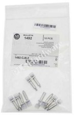 Box of 5 Open Pre-owned Allen Bradley 1492-CJ8-2 /D Screw Center Jumper 8mm 2P