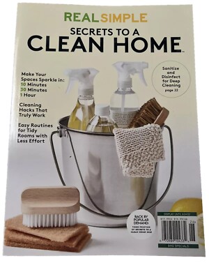 Magazine Cleaner Cleaning Hacks Clean Home Real Simple 2022 NEW Magazine Cleaner ...