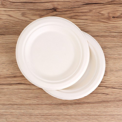 Kompostierbar Platten Zuckerrohr Fasern Platte Einweg Bagasse Platte - Bild 8 von 18