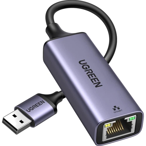 USB Ethernet Adapter, Gigabit, USB 3.0, RJ45, LAN, Netzwerkkabel, Kompatibel ...