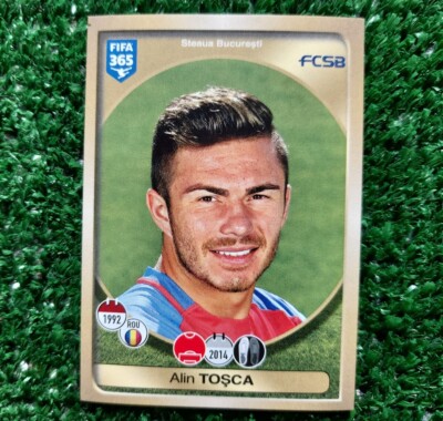 FIGURINE FOOTBALLERS PANINI FIFA 365 2017 STEAUA BUCHAREST N°396 TOSCA BLUE  
