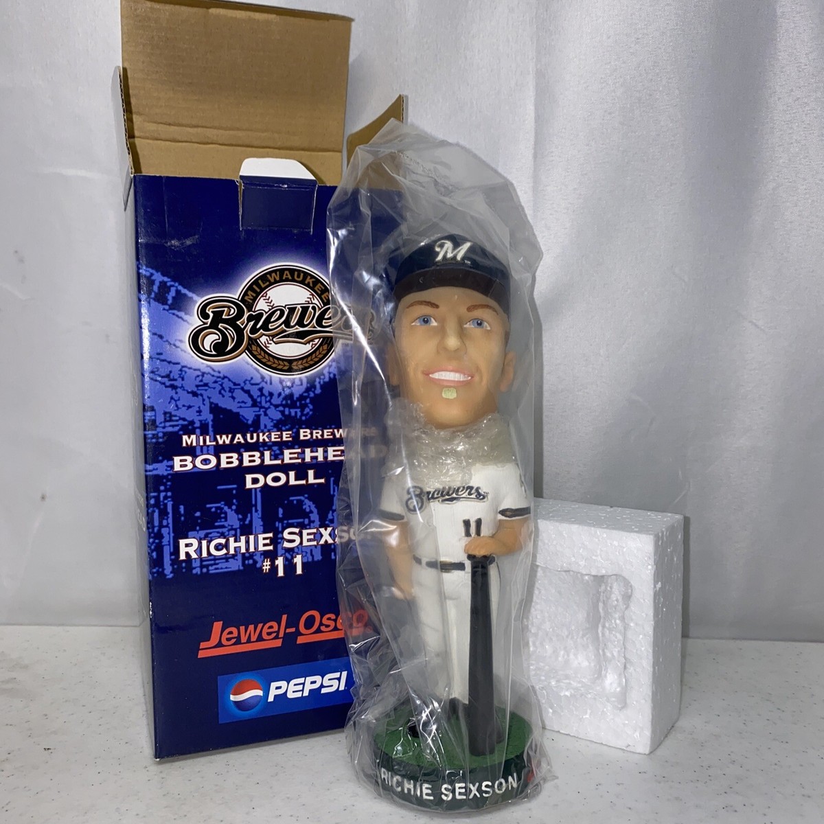 Richie Sexson 2002 Milwaukee brewers nib bobblehead rare sga jla1 | eBay Richie Sexson 2002 Milwaukee brewers nib bobblehead rare sga jla1 | eBay