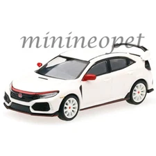 MINI GT MGT00010 2017 HONDA CIVIC TYPE R MODULO EDITION FK8 1/64 DIECAST WHITE