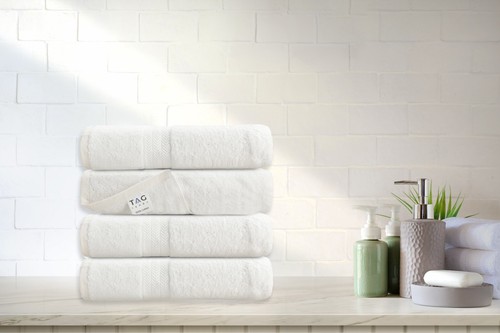 4x Four Pack Bath Towels Luxury 100% Egyptian Cotton Soft 600 GSM High Quality - Picture 22 of 48