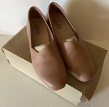 NIB Collection by Clarks Juliet Palm 7.5W Praline Tan Leather Ultimate Comfort