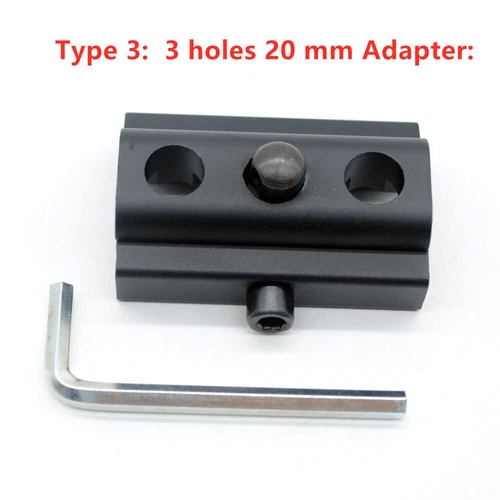 QD Zweibein Adapter Sling Swivel Stud 11/20 mm Pica Tinny Rail Mount - Bild 16 von 25