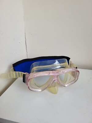 Problue Pink Clear Taucherbrille Schnorcheln
