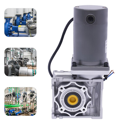 24V 120W DC Electric Worm Motor Gear Worm Gearbox Reducer RV Motor 1800RPM
