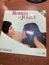 Romeo  Juliet Laserdisc LV6809-2 LD Laser Disc 1968 Franco Zeffirelli