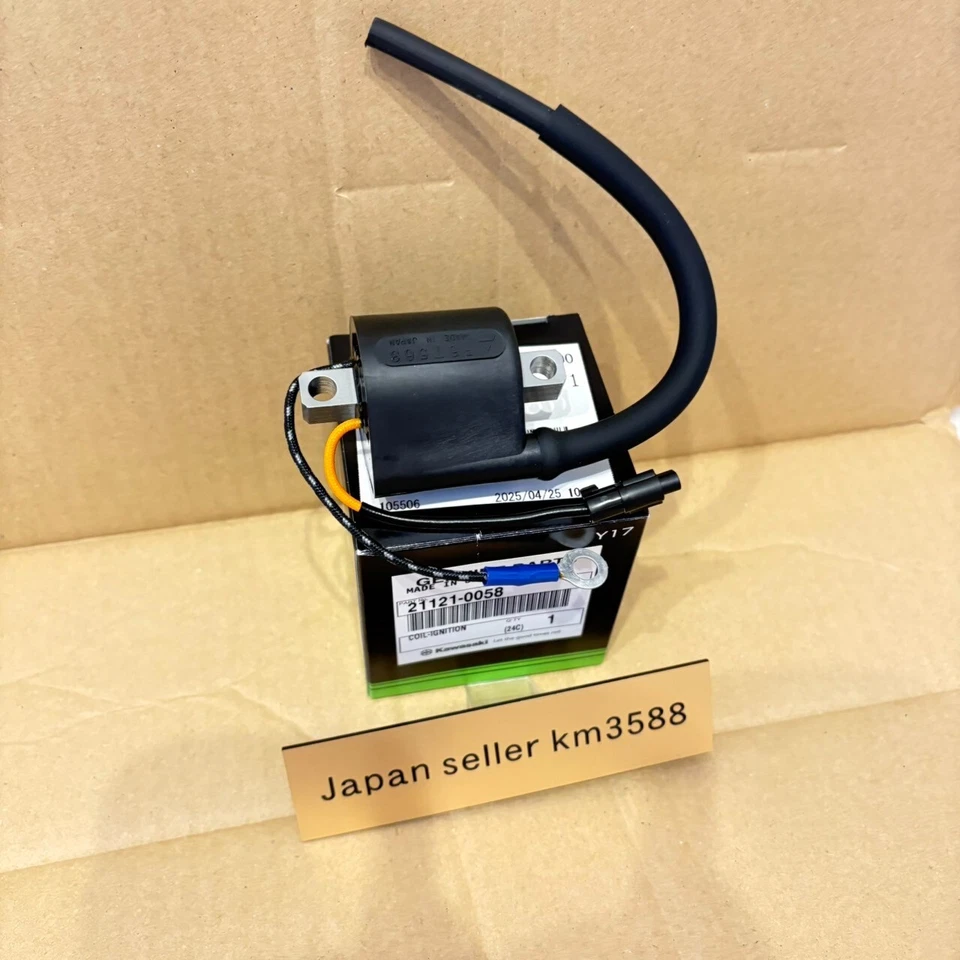 Bobina de encendido original Kawasaki KX 250F OEM 21121-0058 2011-2012 se envía desde Japón Foto 3 de 4