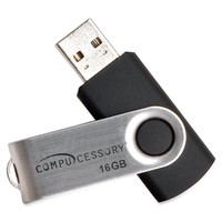 Compucessory Flash Drive 16gb Password Protected Black/aluminum 26467 on sale Compucessory Flash Drive 16gb Password Protected Black/aluminum 26467 on sale