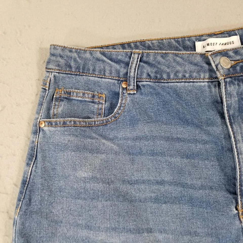 Almost Famous Maxi Falda Denim Mujer XL Extra Grande Azul NUEVO Foto 3 de 4