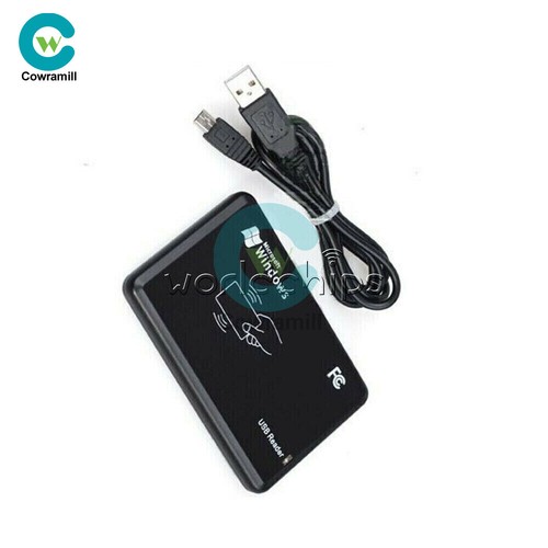 Smart USB RFID IC/ID Kartenleser NFC Lesen Schreiben 13,56MHz 125KHz + Karte + Key Tag - Bild 28 von 32