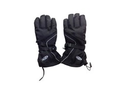 HEAD Outlast Black XL Ski Gloves Waterproof Zip Pockets
