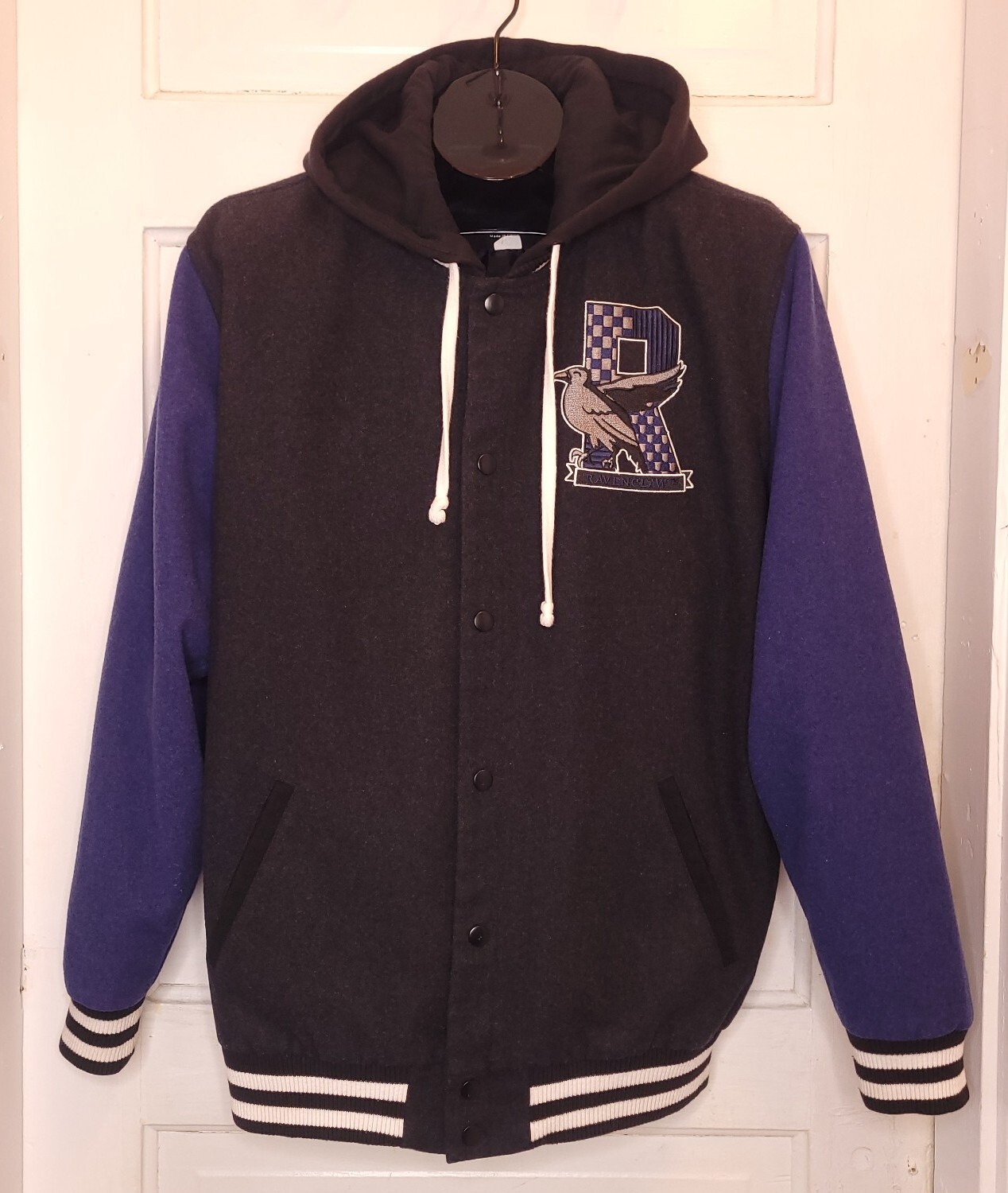 Harry Potter Jacket Men's Size Medium Ravenclaw Varsi… Gem