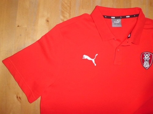ROTHERHAM UNITED FC PUMA FOOTBALL POLO SHIRT L - LARGE ADULTS / MENS *PERFECT* - Picture 6 of 14